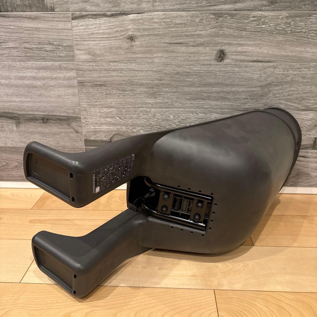 bikke ビッケ フロントチャイルドシート　未使用品ダークグレークッション付