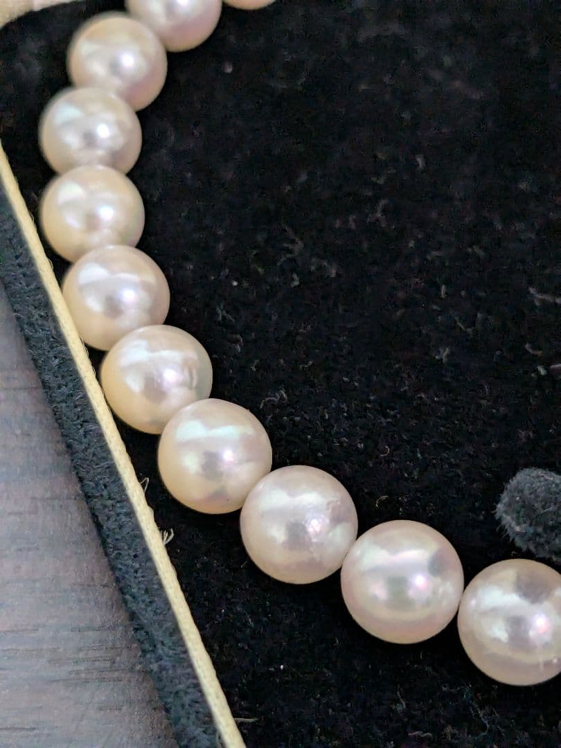 ✽*つ様 本真珠　パールネックレス　SILVER　ケース付き