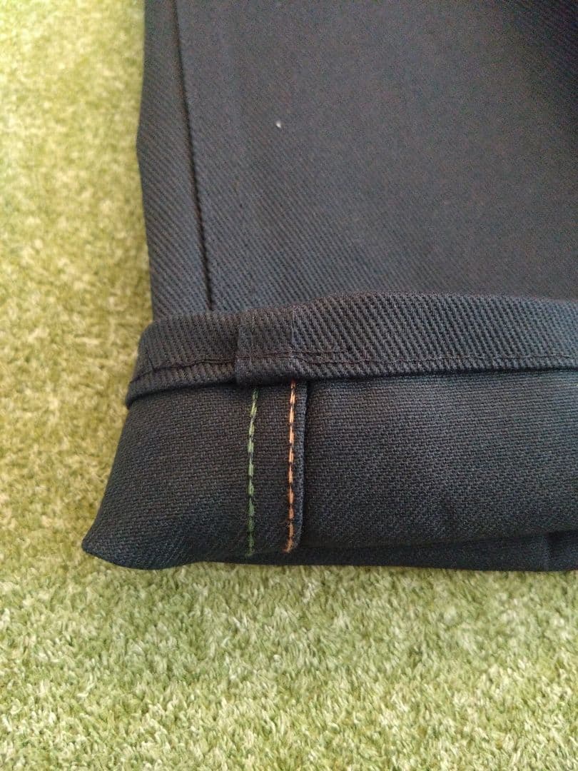 70s デッド BEN DAVIS フリスコパンツ 黄タグ ネイビー 30