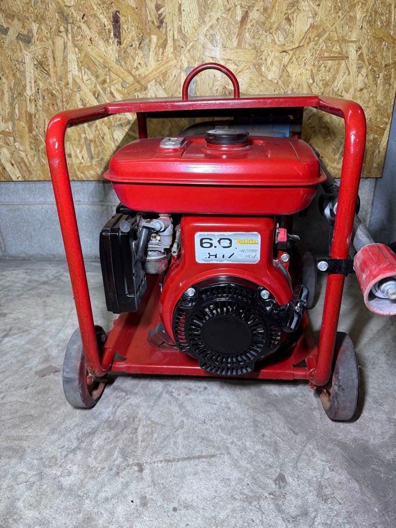 スーパー工業 高圧洗浄機 エンジンジェット フルセット 即使用可能