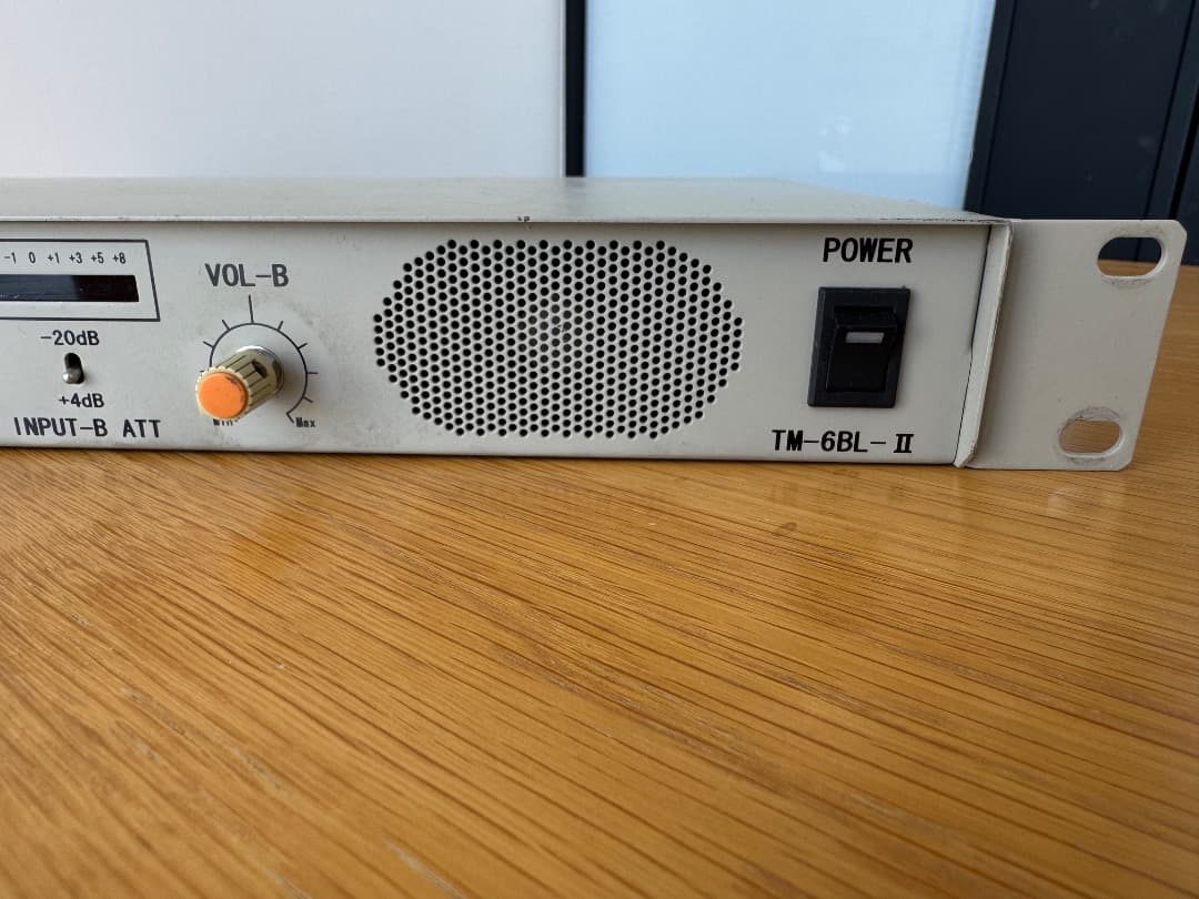 トモカ　TOMOCA TM-6BLII ラックマウント　スピーカー