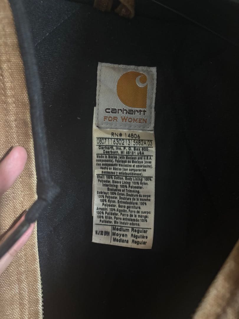 Carharttダックジャケット