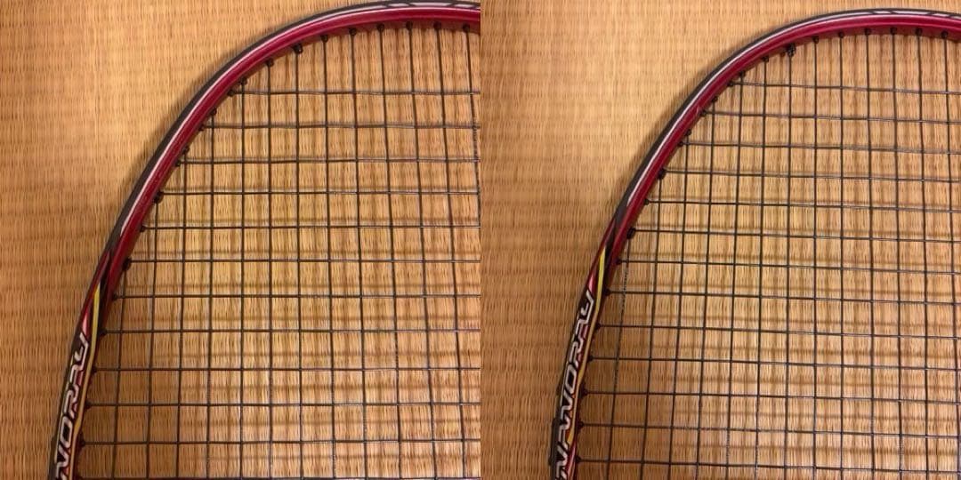 美品 YONEX ヨネックス NANORAY800 4UG5 バドミントン