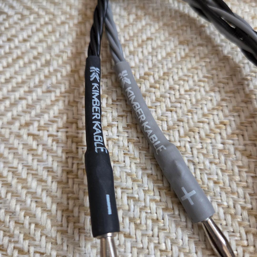 KIMBER KABLE スピーカーケーブル 約2.5メートル x2本