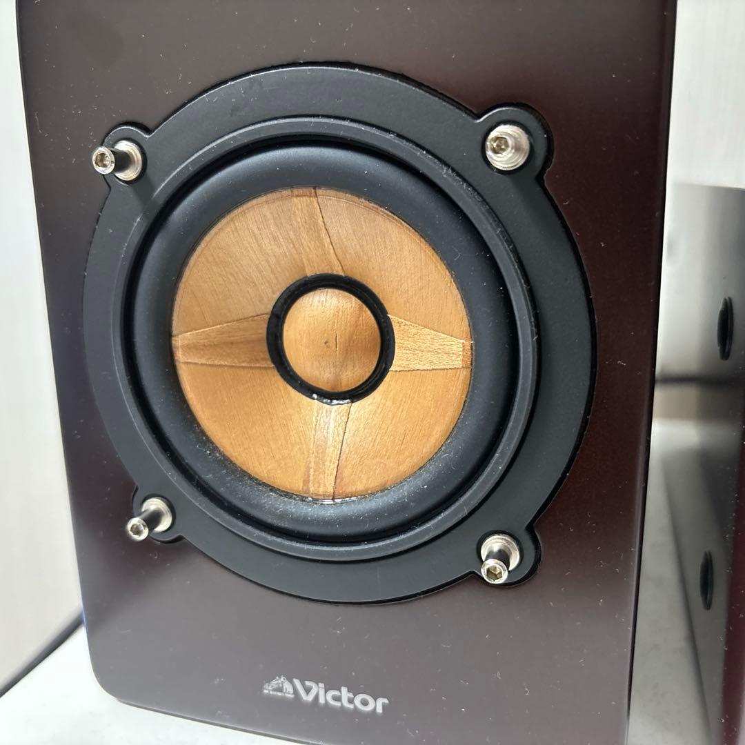 美品 EX-HR99 Victorウッドコーンコンポ