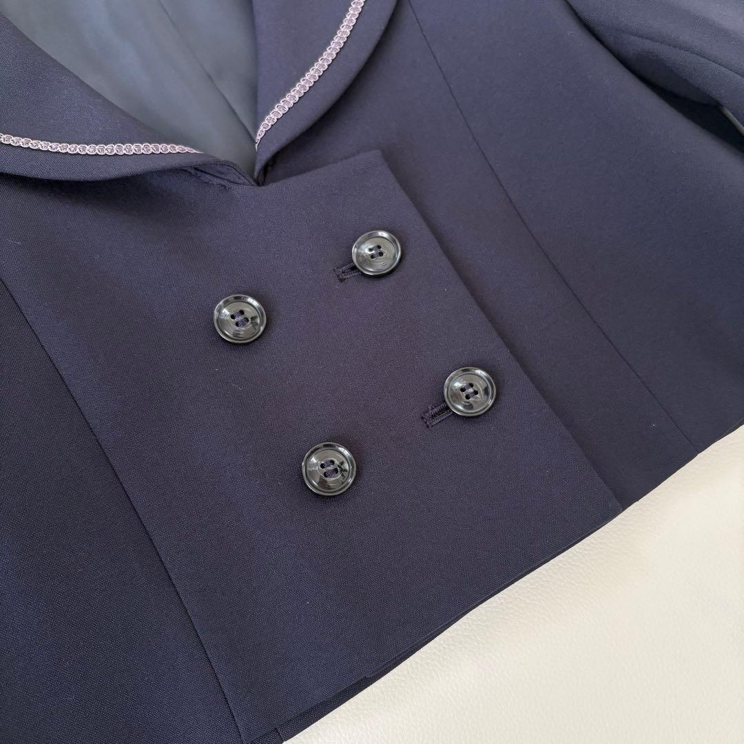 極美品✨ショパン ドゥ フォーマルセット セーラー 150 ネイビー/グレー