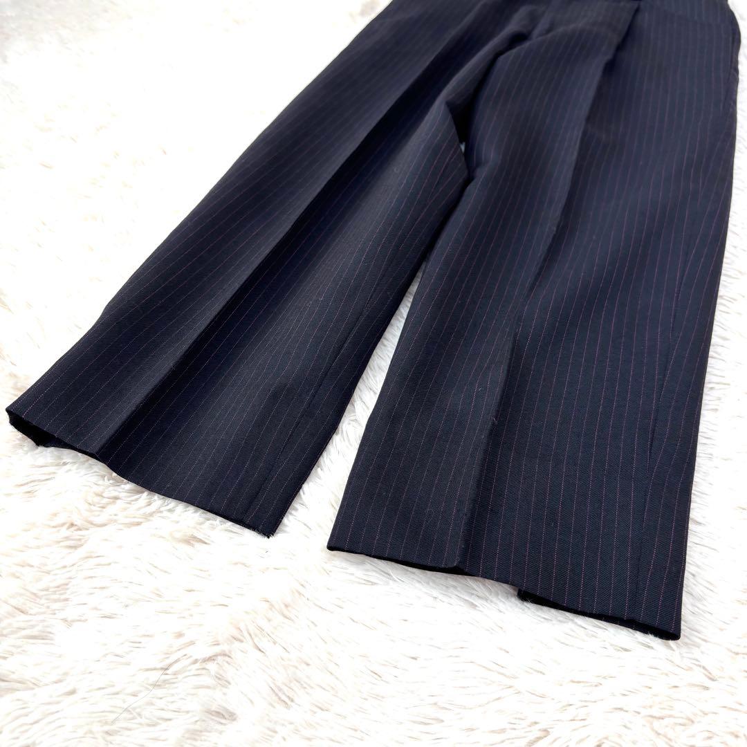 ポールスミス　スーツ　セットアップ ネイビー　ピンク　ストライプ　男の子　120