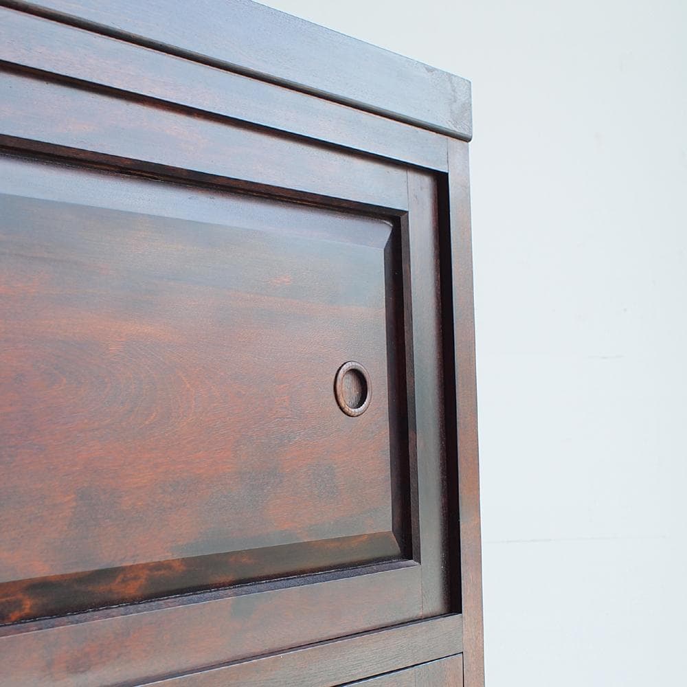 松本民芸家具 和箪笥 ミズメザクラ材 無垢材 和モダン 古民家 整理箪笥