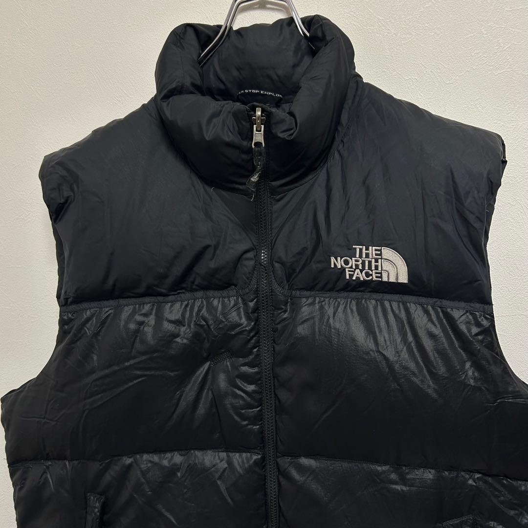 日本未入荷　海外限定　ノースフェイス　ヌプシダウンベスト　700FP 黒　XL