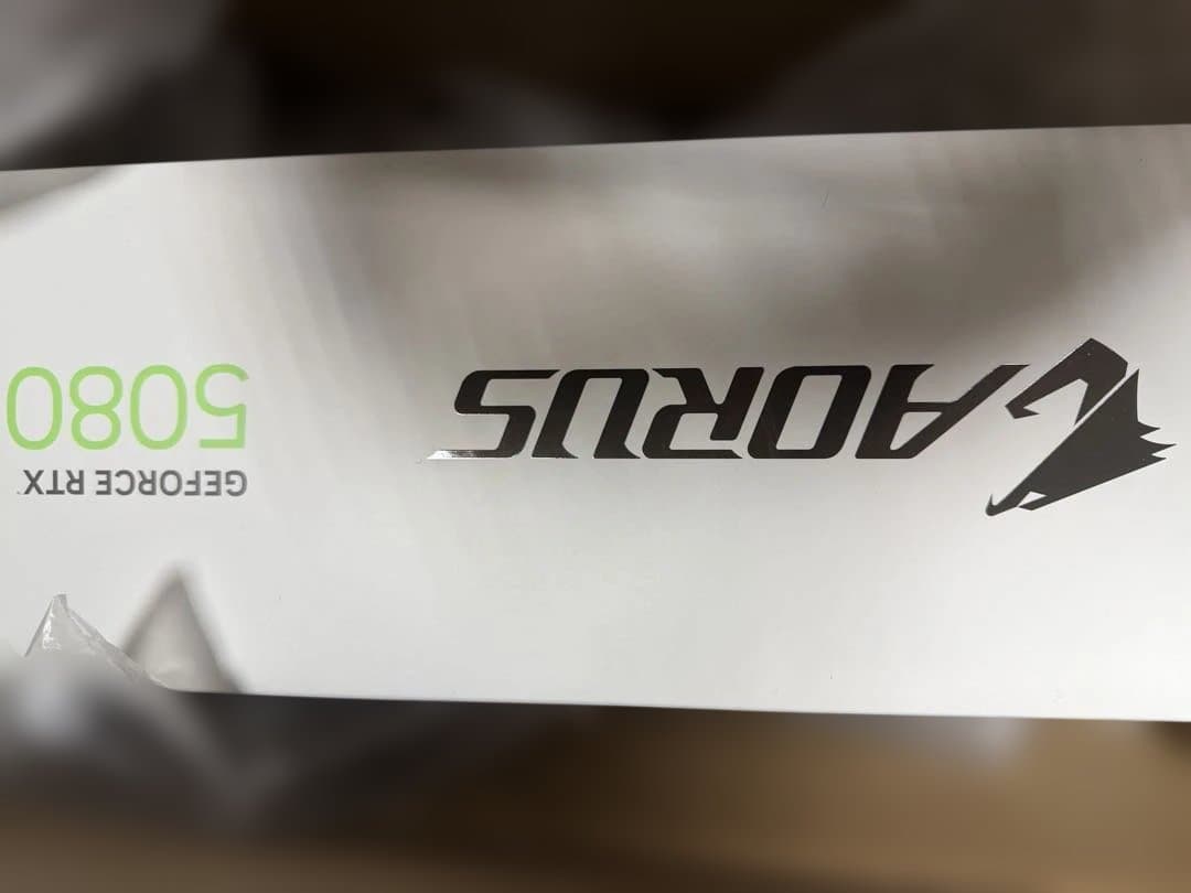 グラフィックボード・グラボ・ビデオカード AORUS MASTER GEFORCE RTX 5080