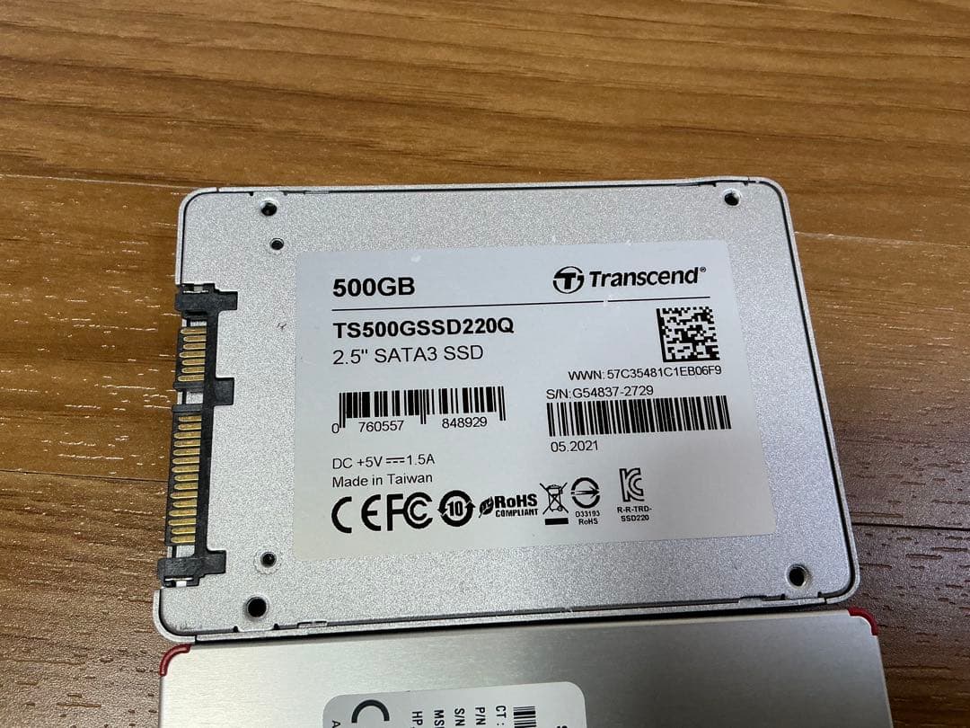 SSD　3個セット★512GB×2個、500GB×1個★正常品