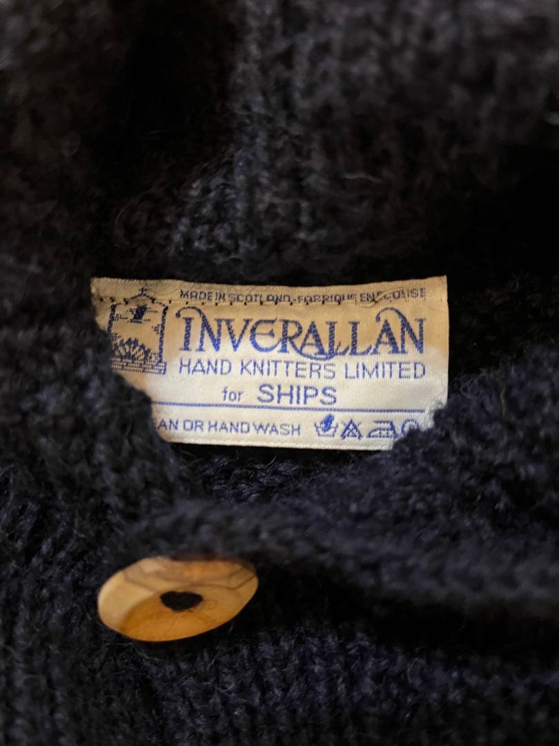 【当日または翌日発送】 INVERALLAN SHIPS ニット カーディガン