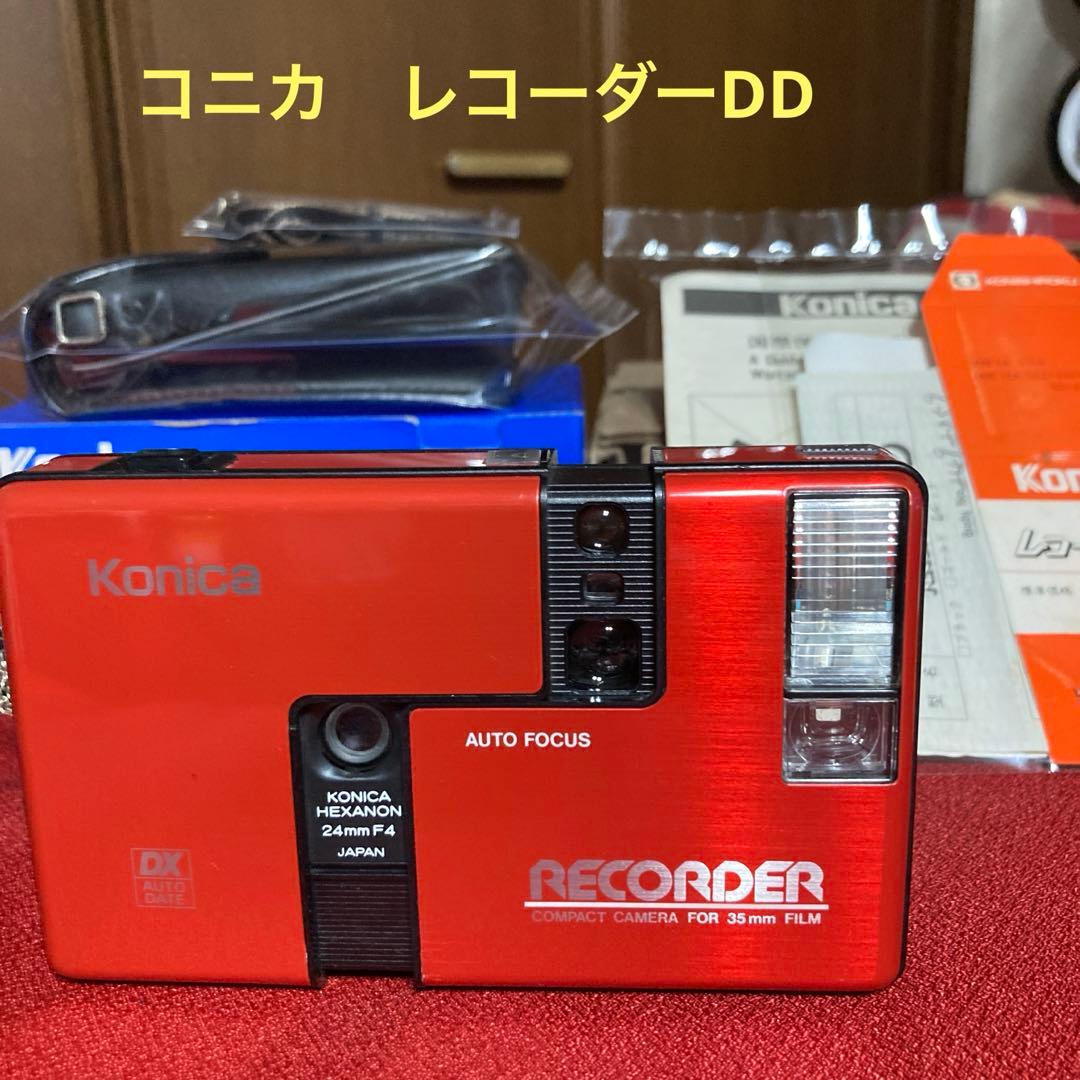 希少☆KONICA/コニカRECORDER ＤＤ24㎜F4ソフトケース純正外箱付