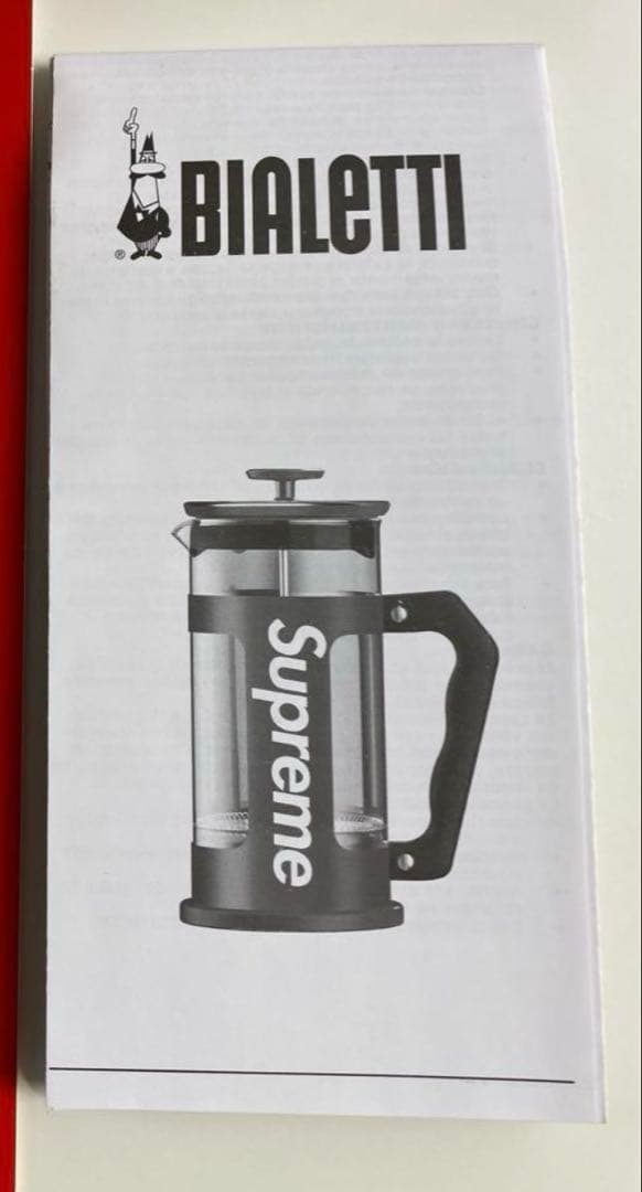 新品未使用◼️Supreme/Bialetti 8-CupFrench Press