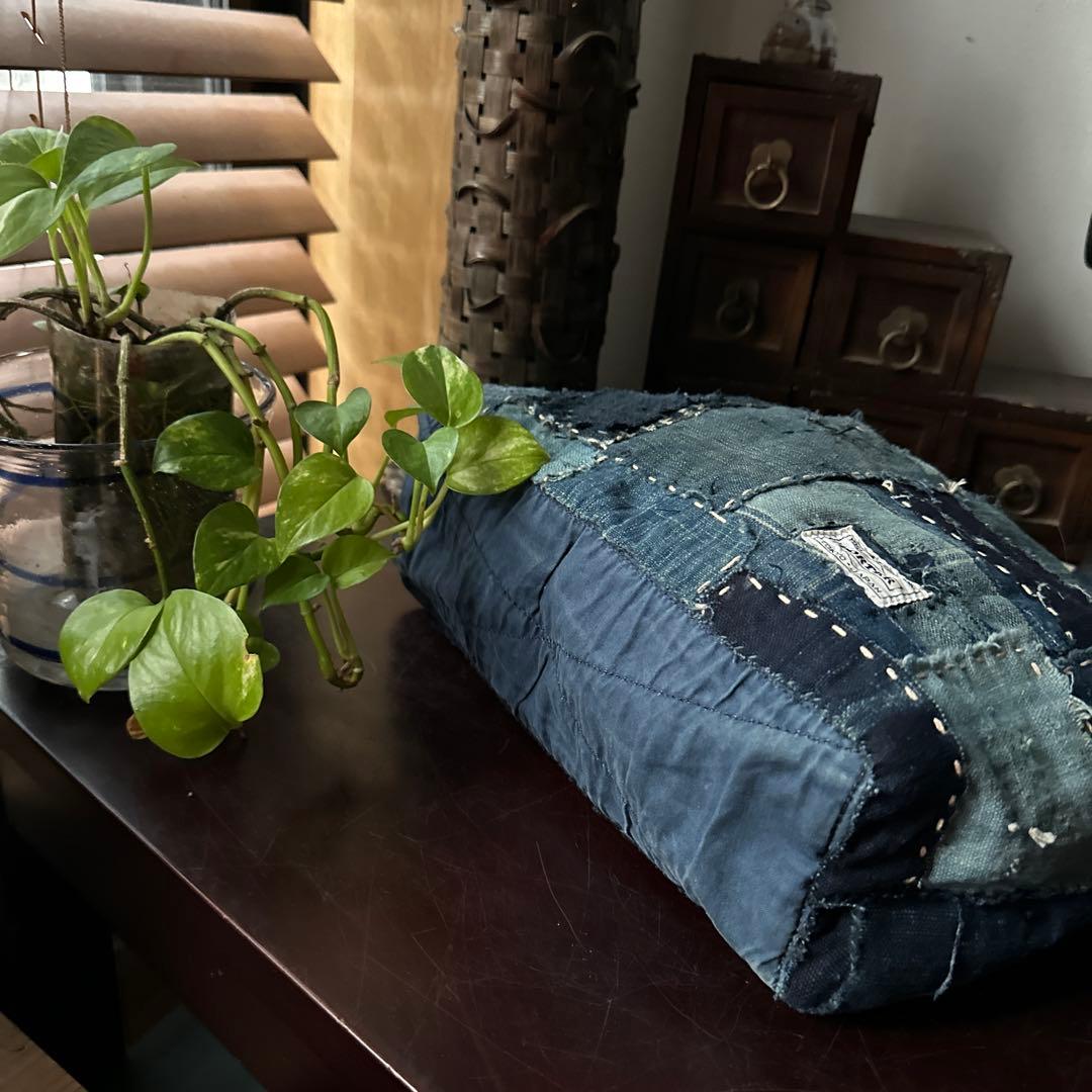 j*y様 ポーターをリメイク/藍染／襤褸