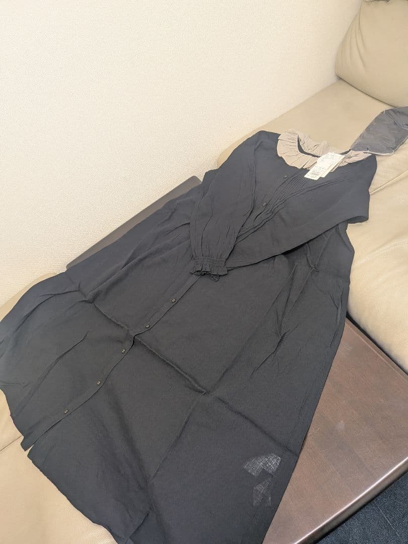 kazumi×サマンサモスモス新品フリルカラーワンピース