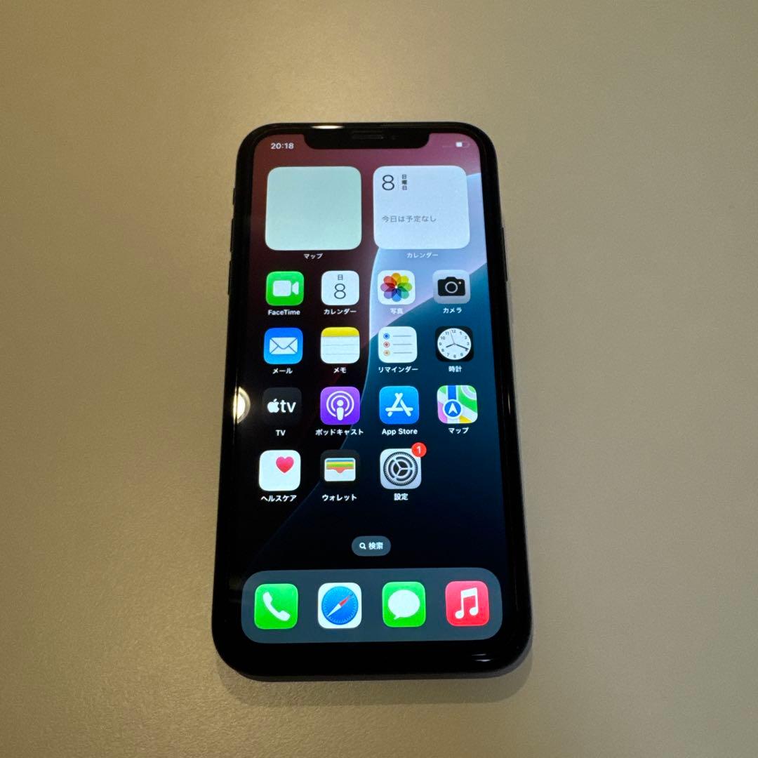 iPhone XR ブラック 128GB