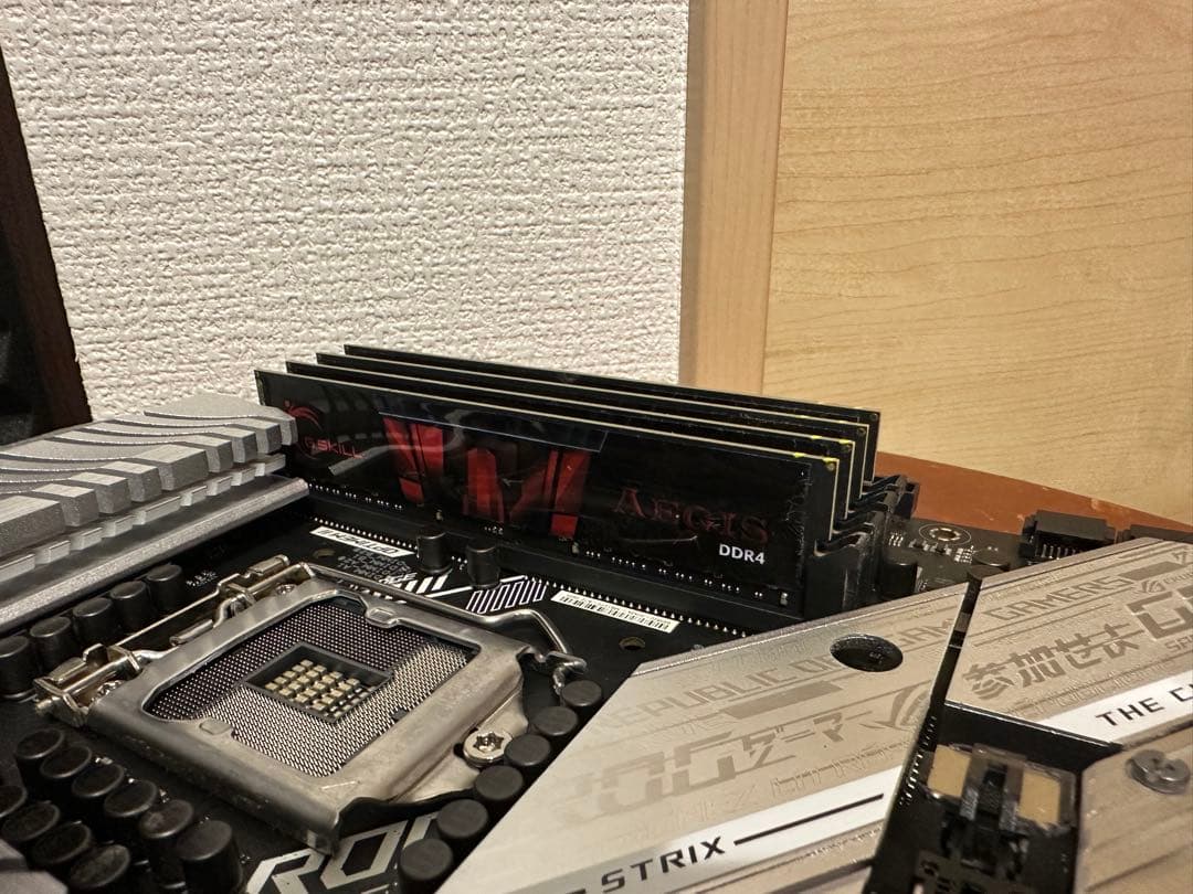 ROG STRIX Z490-A GAMING + DDR4メモリ64GBセット