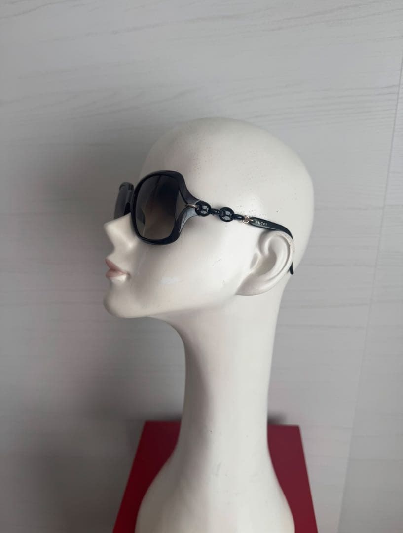 GUCCI サングラス　ダークブラウン 大きめ