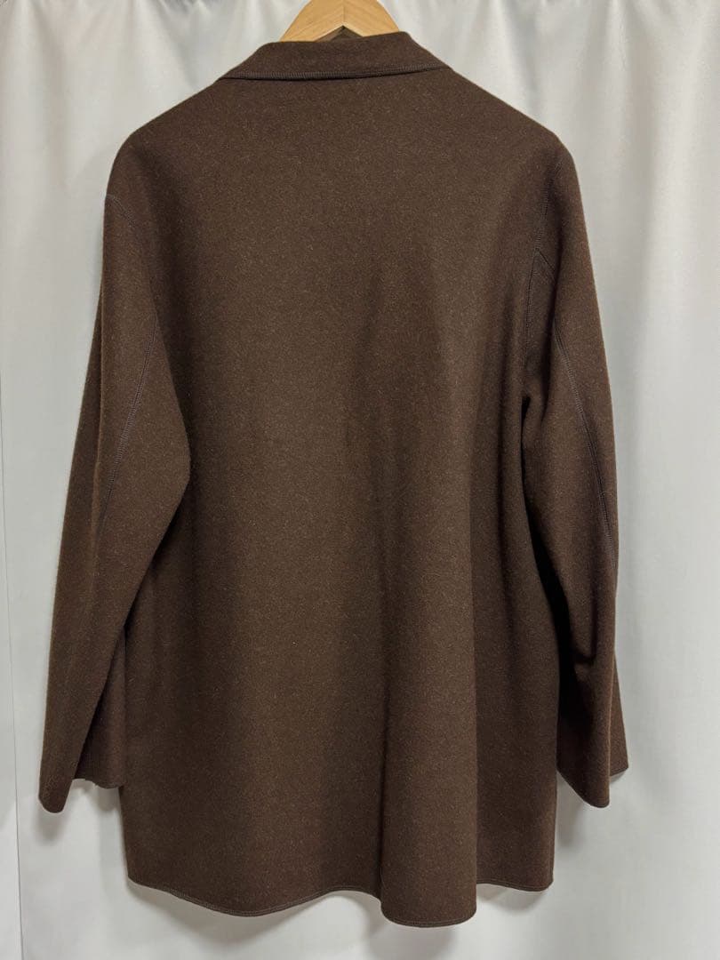 cale カル　ウールフェルト ジャケット　ブラウン