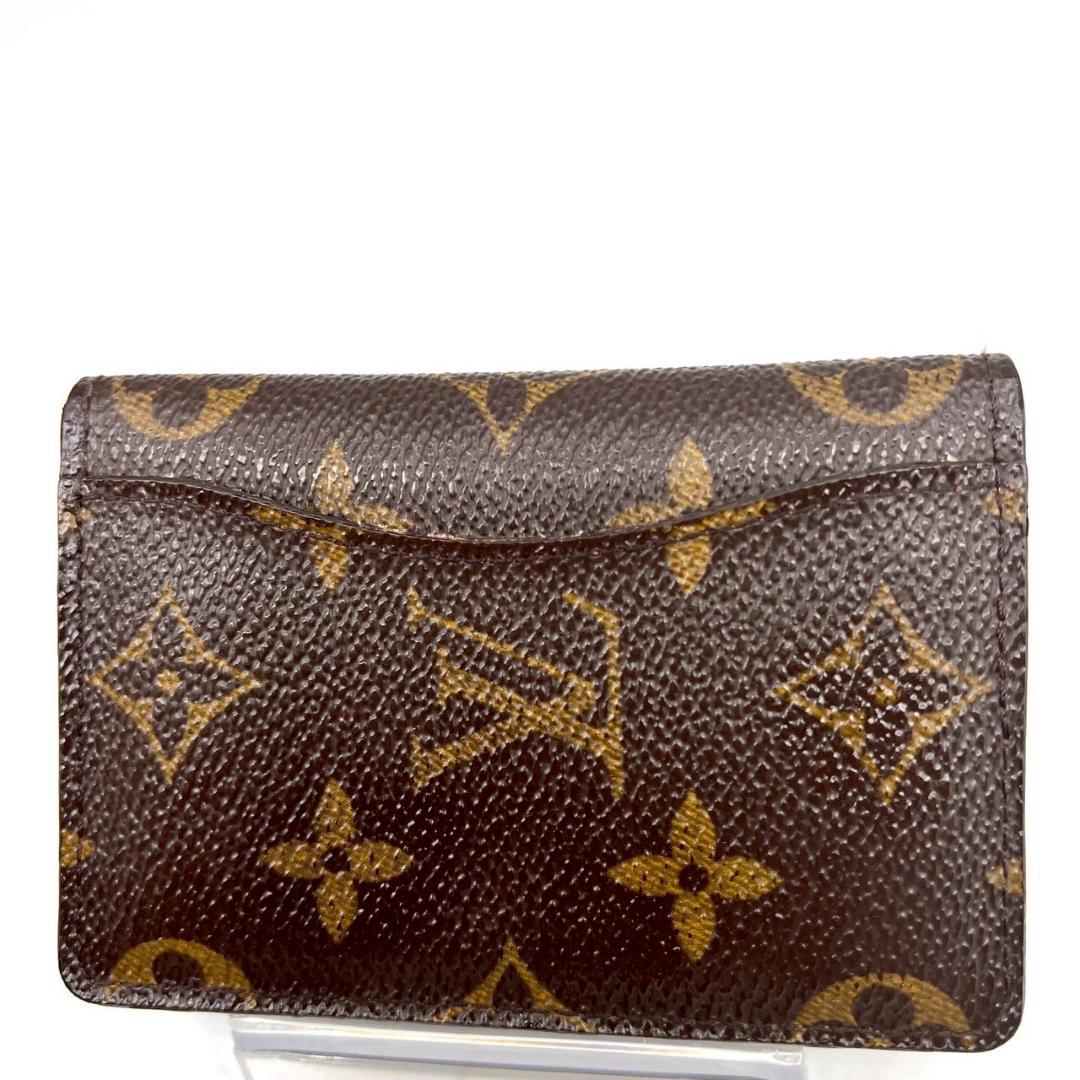 【美品】ルイヴィトン 名刺入れ オーガナイザードゥポッシュ モノグラム
