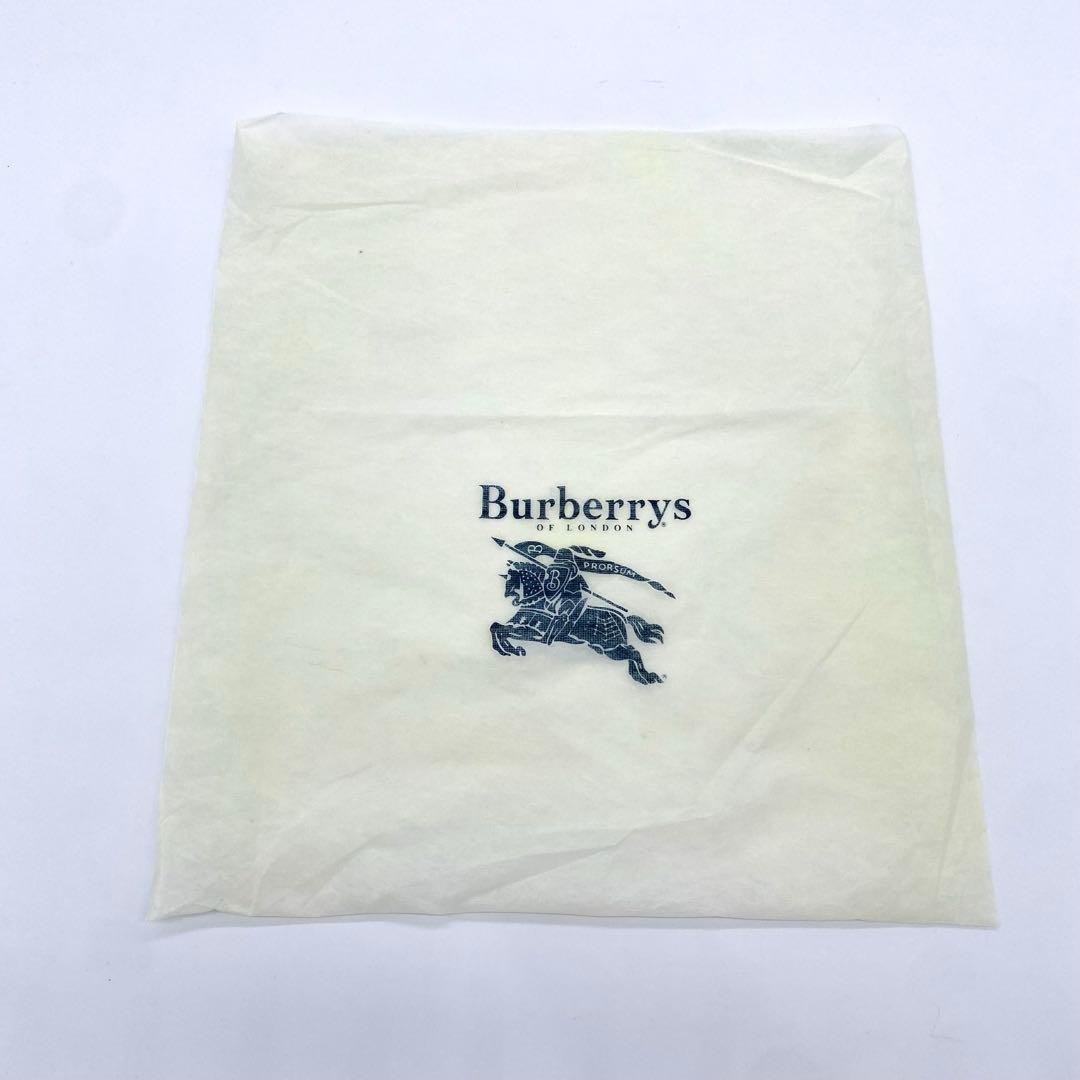 未使用級　Burberryセカンドバッグ　ブラウン　レザー　ノバチェック　箱付き