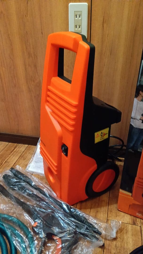 アイリスオーヤマ　高圧洗浄機 SK-601HG 本体　パイプクリーナーホース付