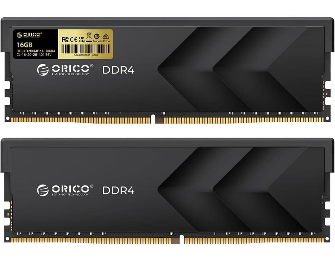 【新品】ORICO Raceline Racer DDR4メモリ 32GB