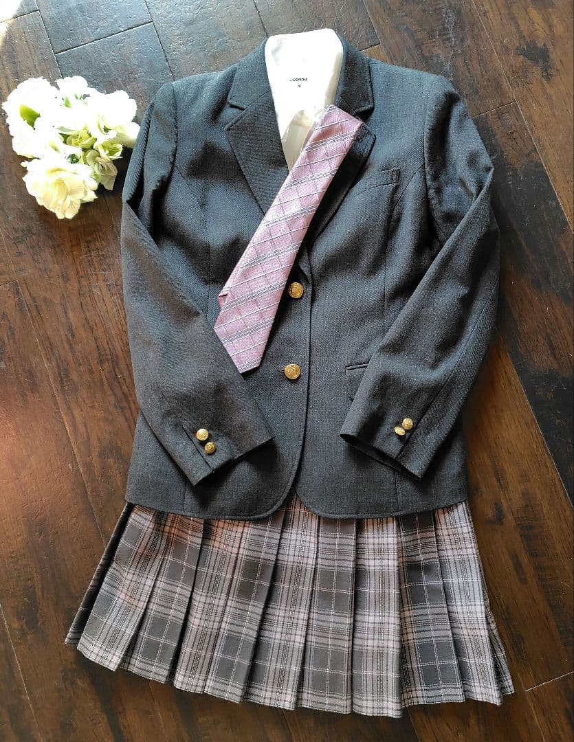 現行　極美品　コノミ　ブレザー　セットアップ　conomi グレー　M