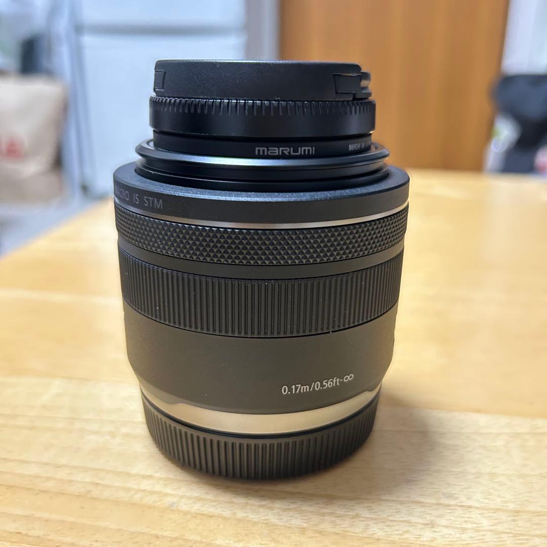 rf35mm f1.8 マクロ is stm (純正フードとプロテクター付き)