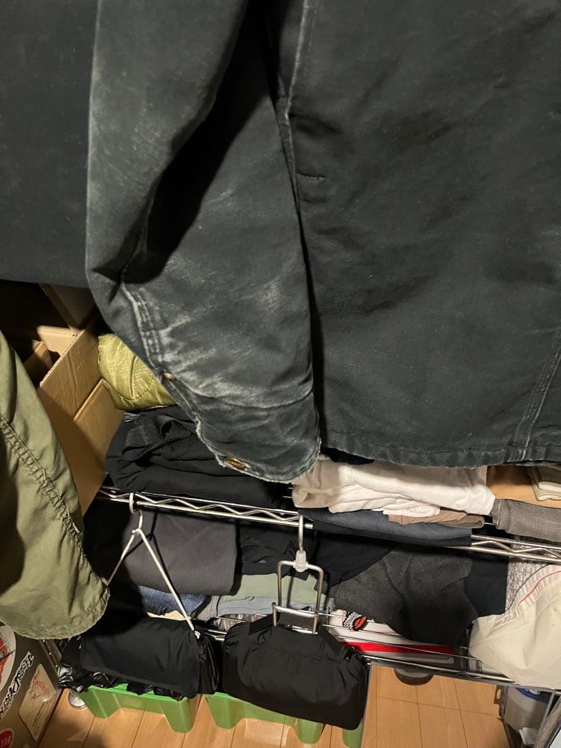 週末までの出品　カーハート ミシガンチョアコート C01 BLK 40