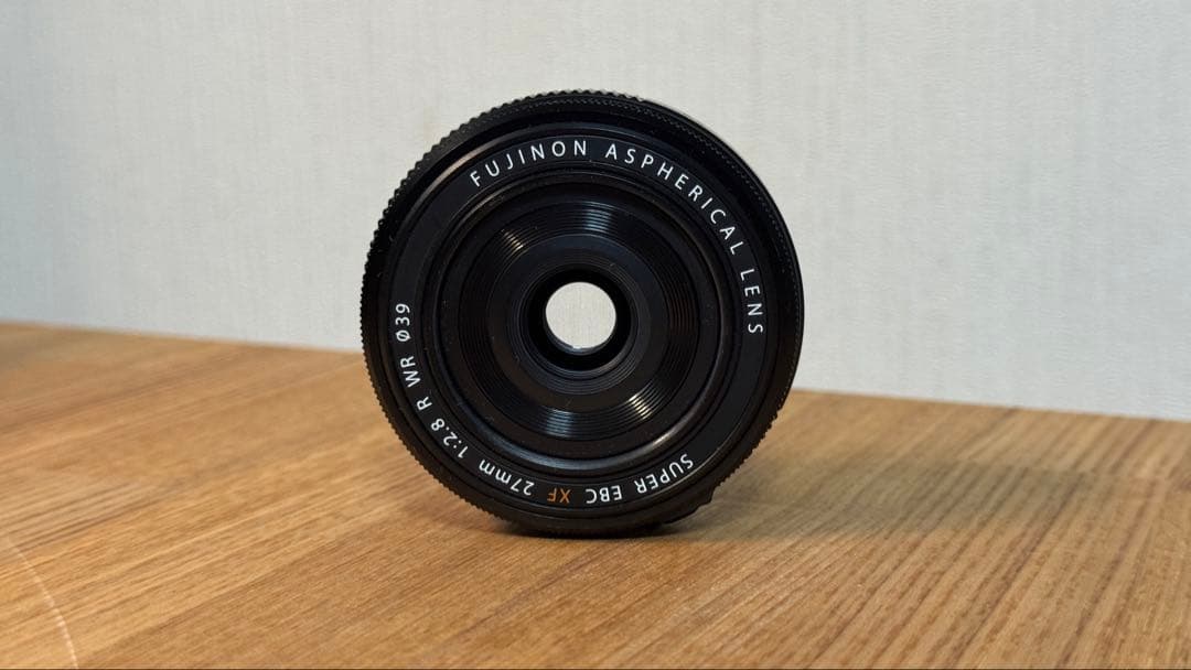 FUJIFILM XF27mmF2.8 R WR おまけ付き