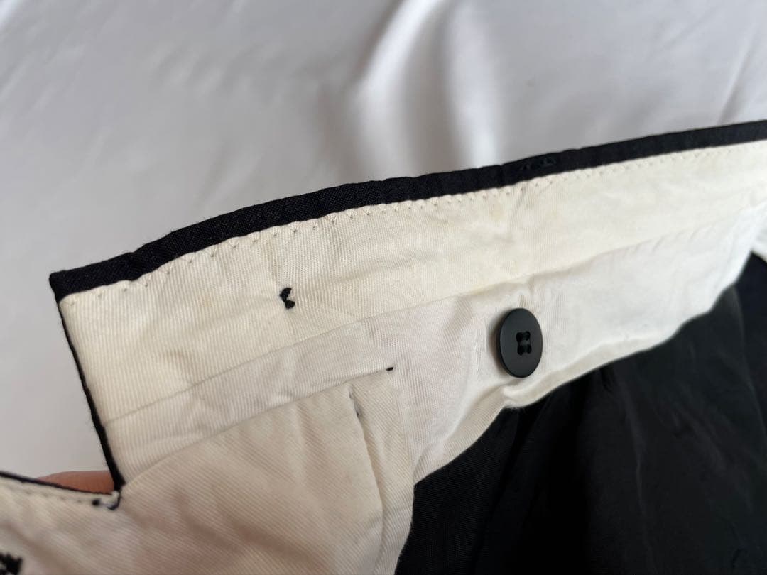 GIORGIO ARMANI 黒タグ 90s ヴィンテージ 高級タックスラックス