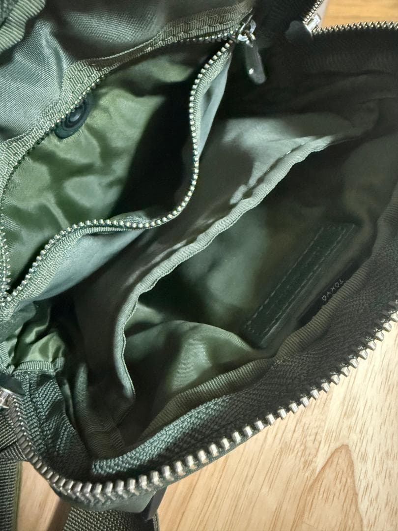 TOGA ARCHIVES × PORTER コラボ ベルトバック グリーン