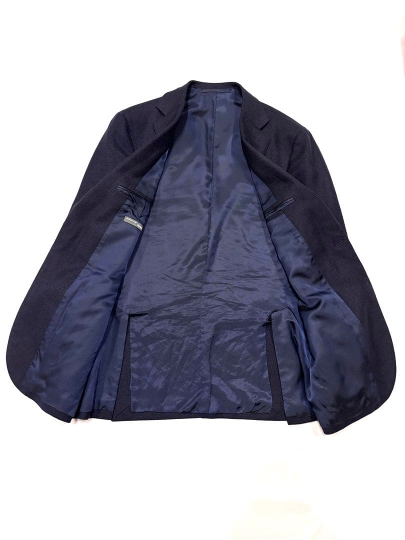 【美品】ビームスF シングル3ボタン ホップサック ジャケット