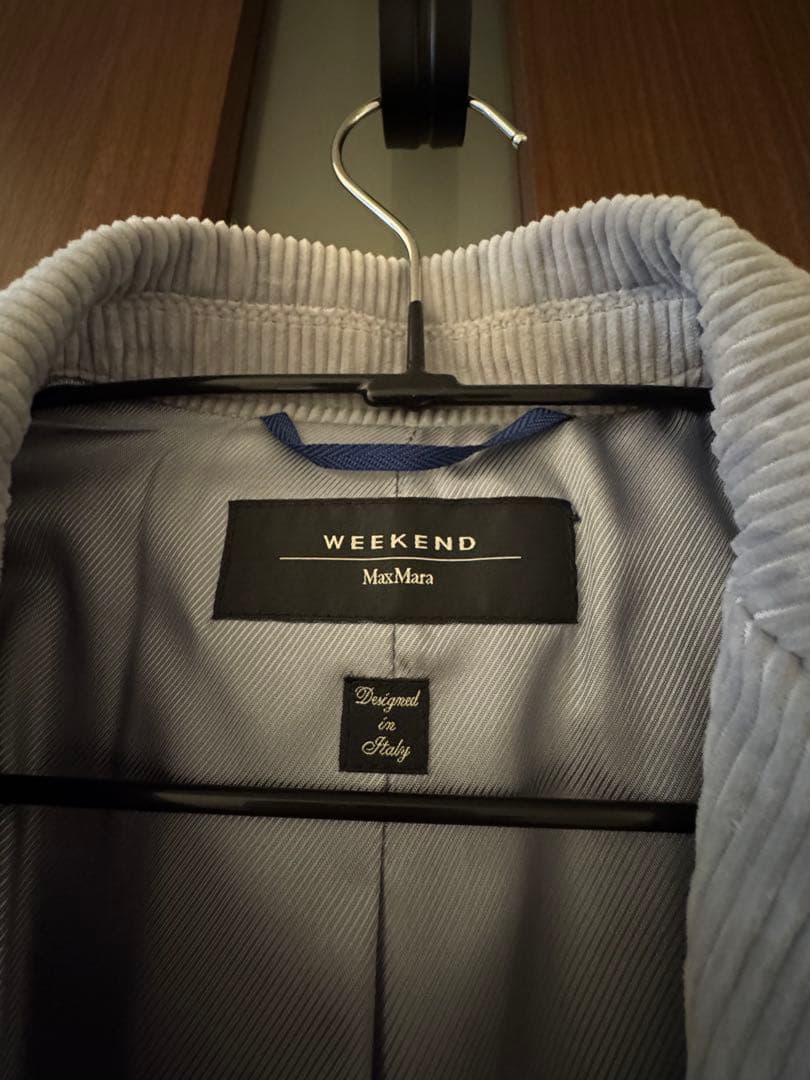 ク*き様 美品WEEKEND MaxMara コーデュロイジャケット 38