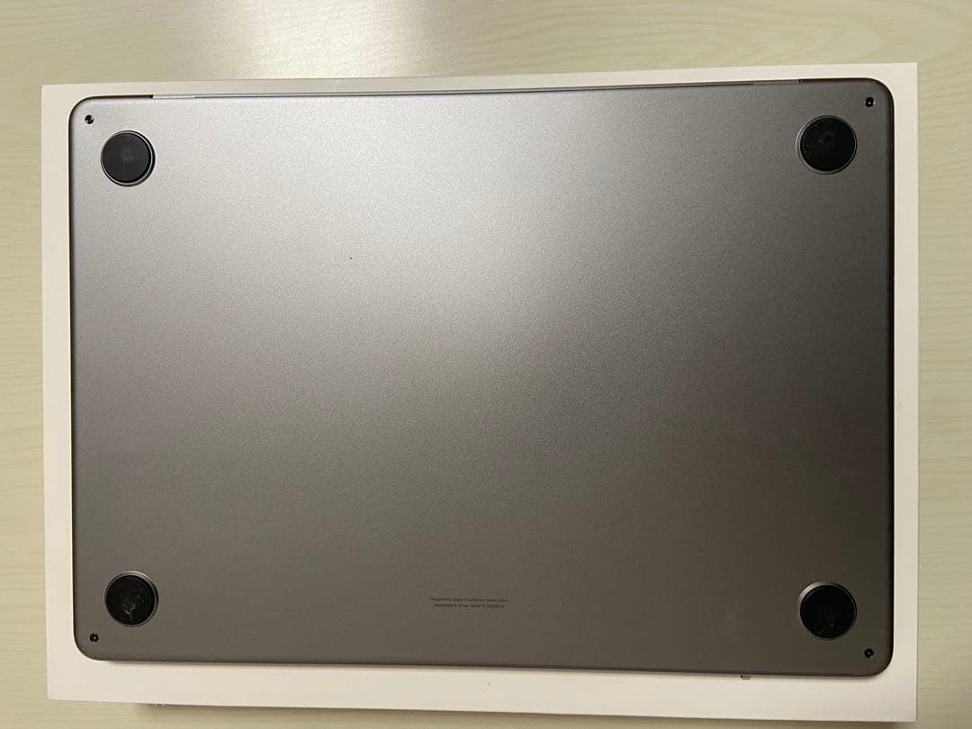 【極美品】充放電3回Apple MacBookAir M2 8GB 256GB