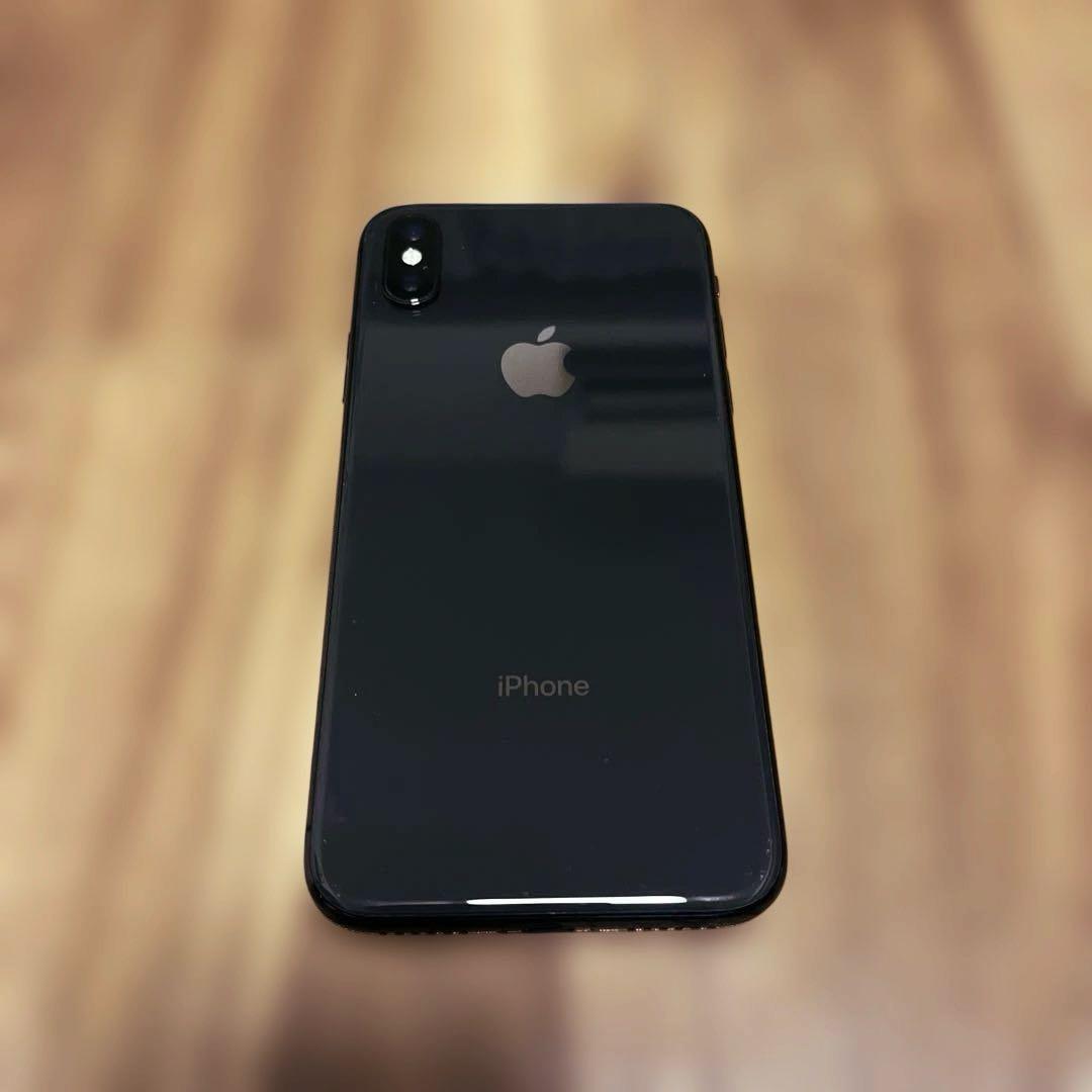 【超美品】Apple iPhoneX 256GB スペースグレイ SIMフリー