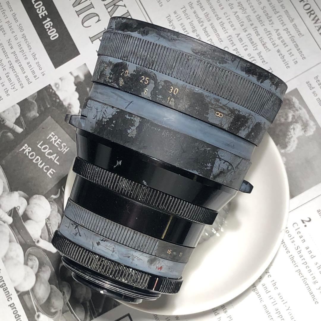 映画向け　希少iscoramananamorphic 50mm f2.8 m42