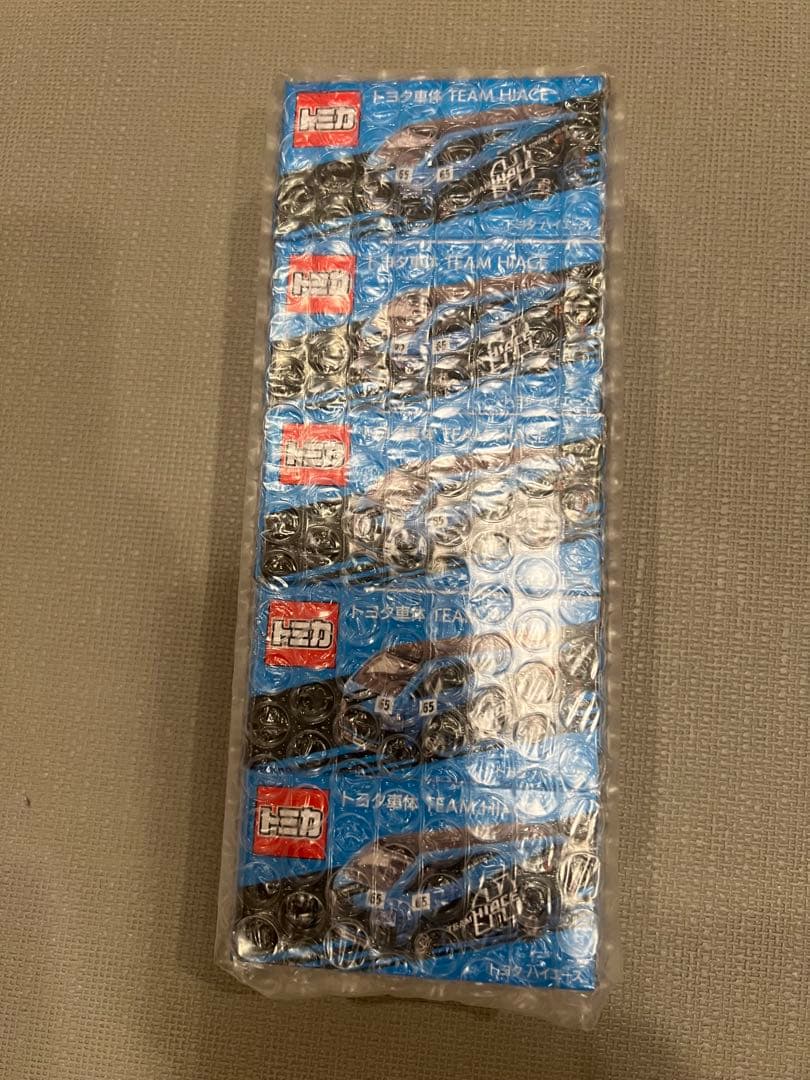 トミカ　トヨタ車体 TEAM HIACE 5台セット