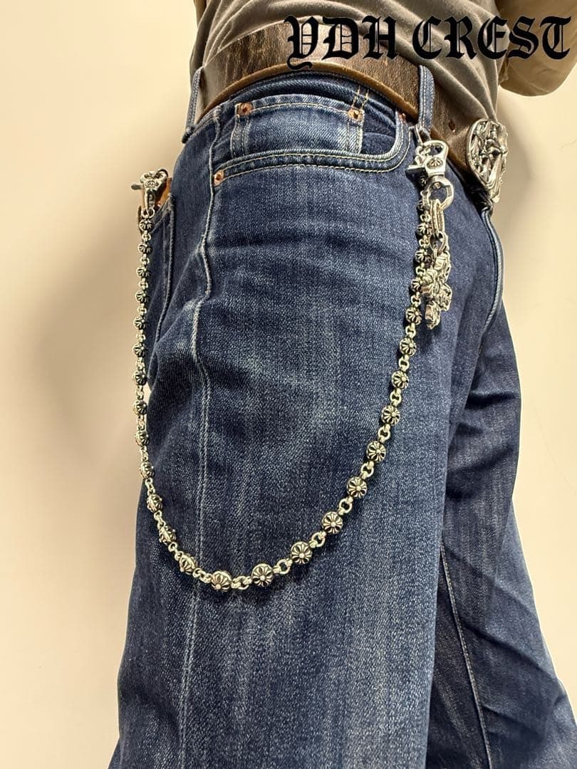 ★FUKACHAN　ウォレットチェーン　新型2ウォレットチェーン　刻印有り