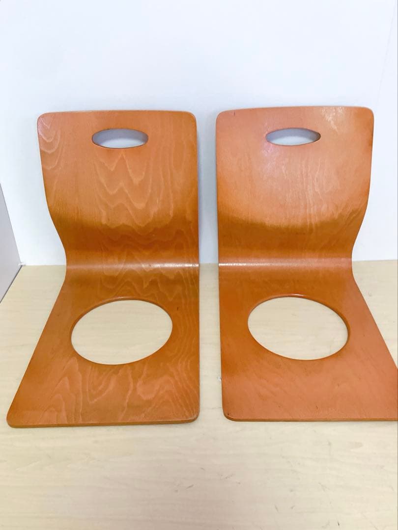 oliver オリバー　曲げ木　木製　座椅子　8脚セット　座敷椅子　チェア