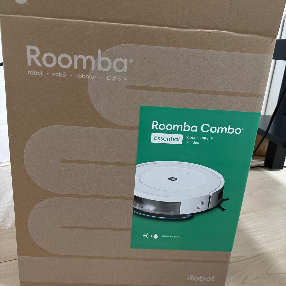 ルンバ/rumba/rumba combo/ロボット式掃除機/ホワイト