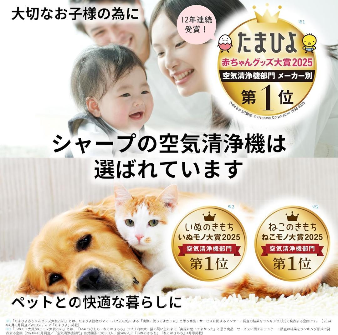 シャープ 空気清浄機 FU-SC01-W プラズマクラスター7000 コンパクト