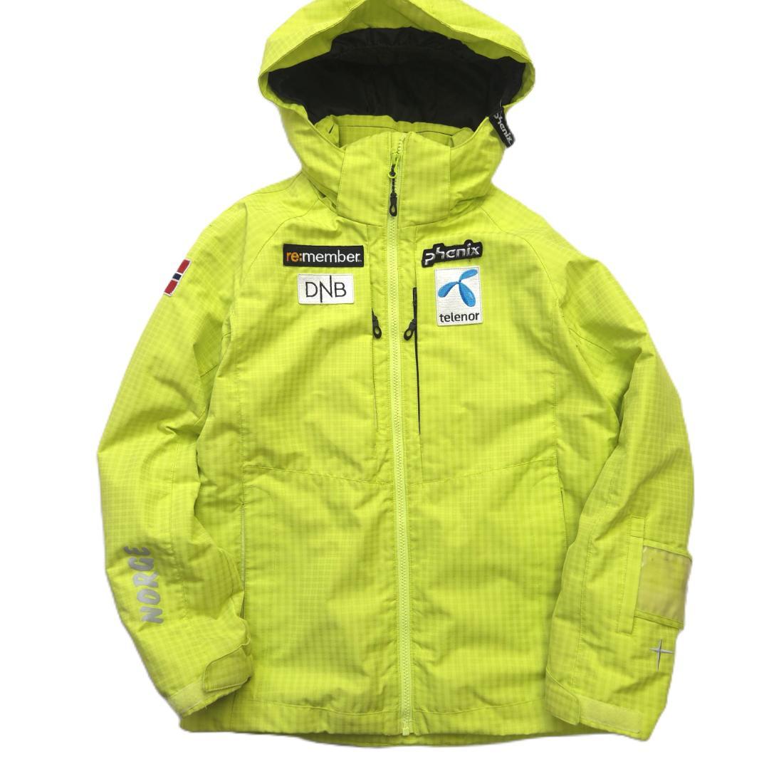 フェニックス　160ｃｍ　ジュニアスキーウェア　上下　蛍光　防寒　冬