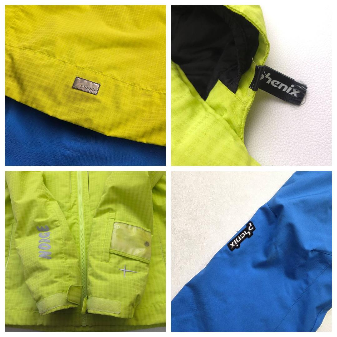 フェニックス　160ｃｍ　ジュニアスキーウェア　上下　蛍光　防寒　冬