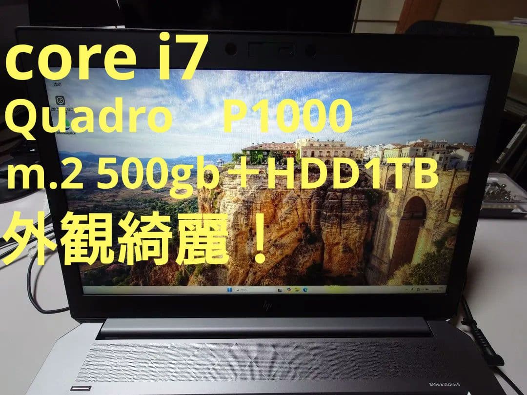 HP ワークステーション　zbook 17 g5　美品！