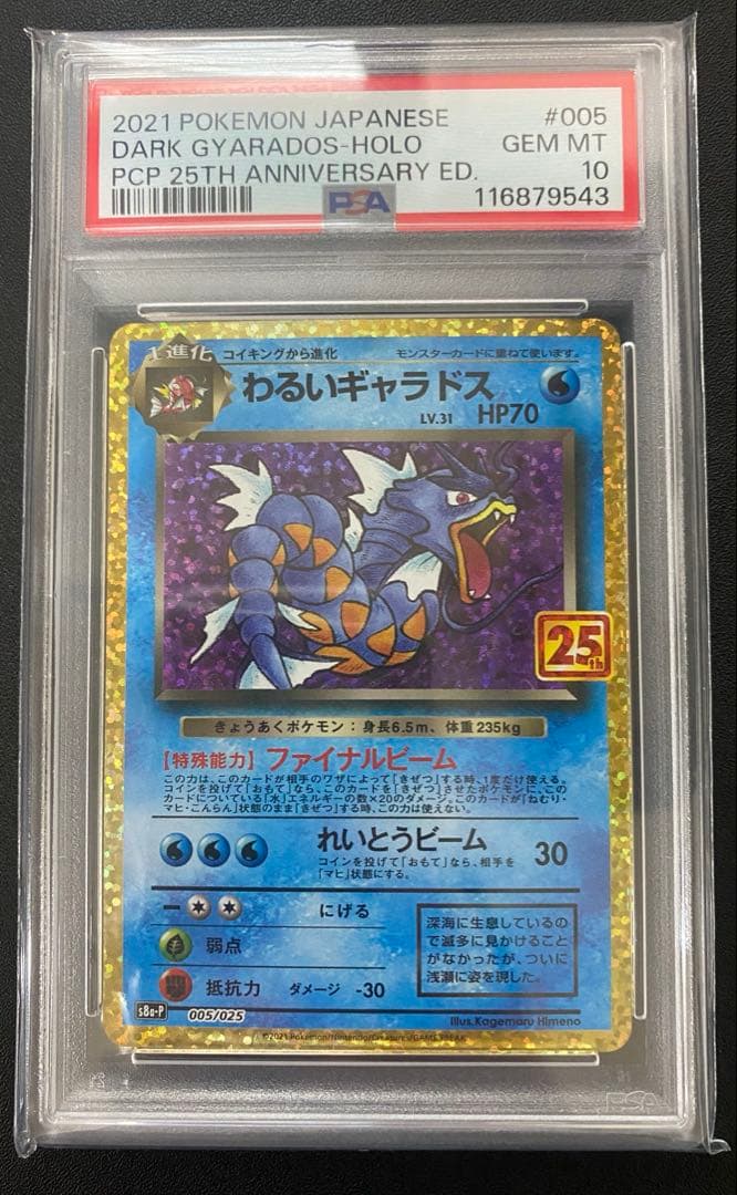 【PSA10】わるいギャラドス 25th プロモ ポケカ