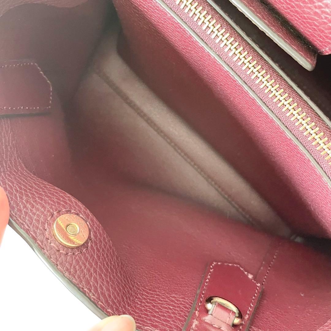 【ほぼ新品】MICHAEL KORS 2way ハンドバッグ サッチェル MK