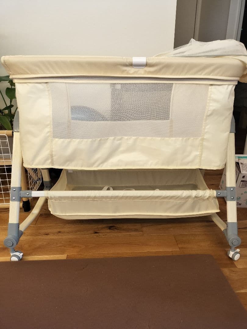 メッシュベビーベッド　ゆりかご